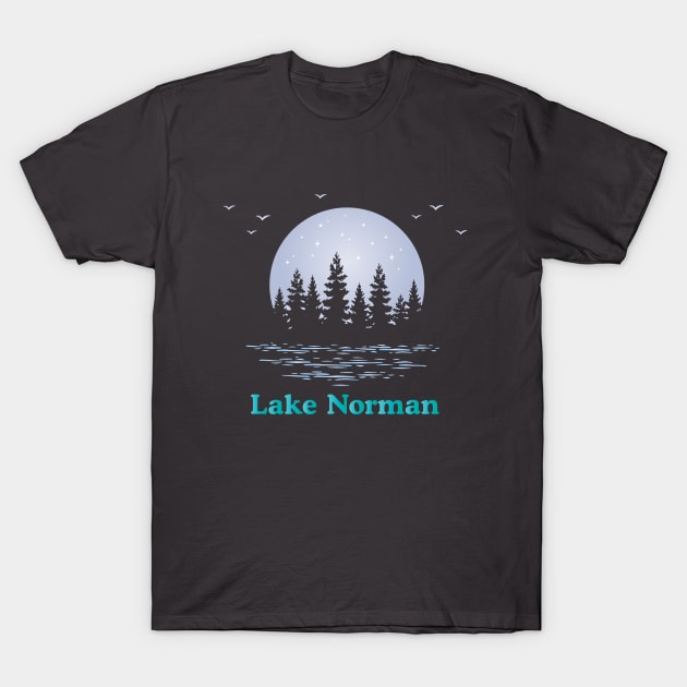 Lake Norman NC Outdoor Adventure Family Vacation T-Shirt by Pine Hill Goods